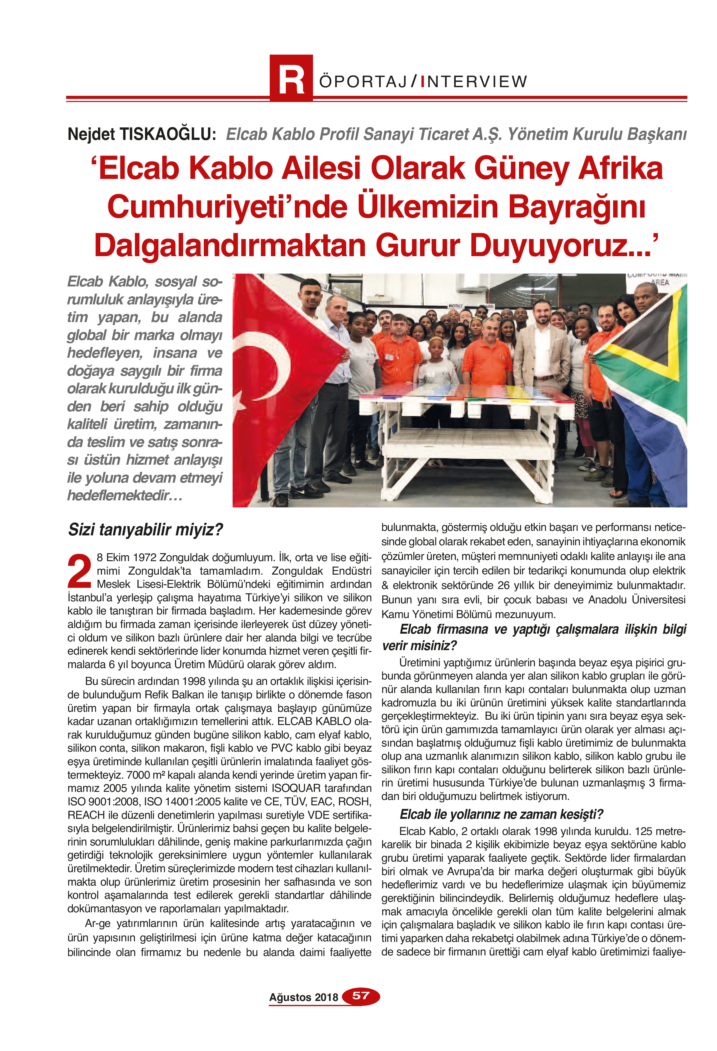 Ülkemizin bayrağını dalgalandırmaktan gurur duyuyoruz...