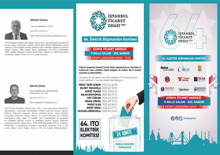 Nejdet Tıskaoğlu, İTO seçimlerinde aday olduğunu açıkladı
