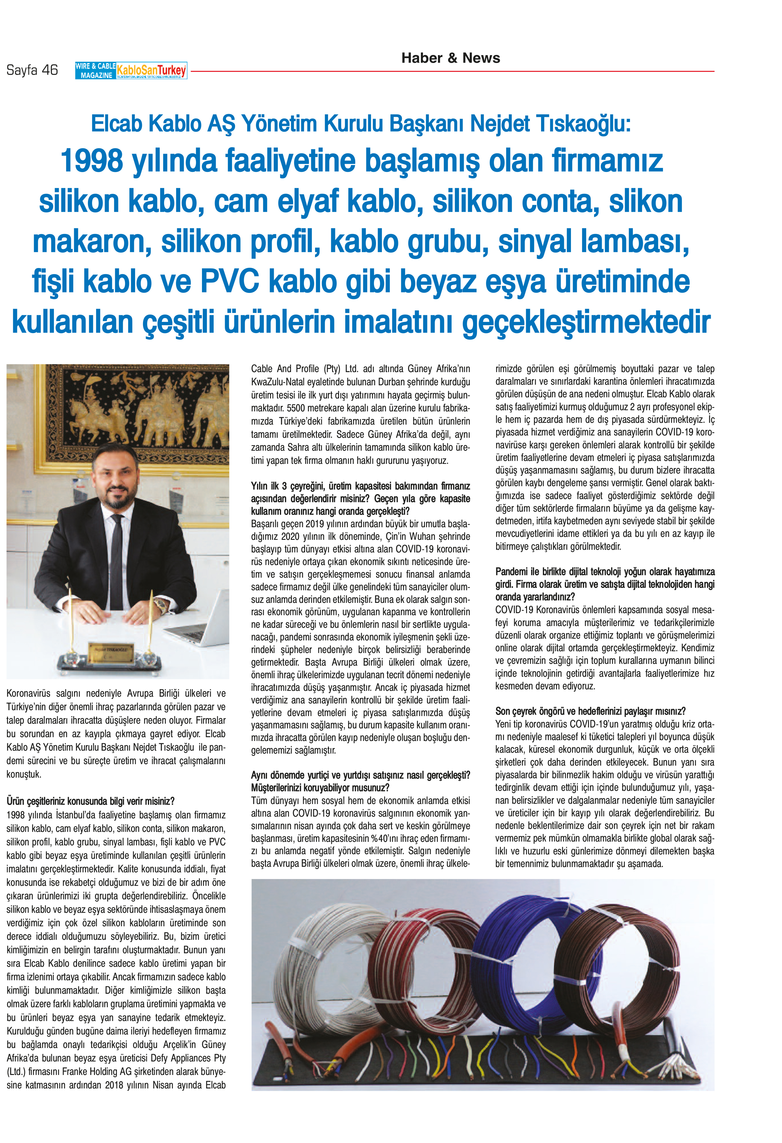 1998 yılında faaliyetine başlamış olan firmamız...