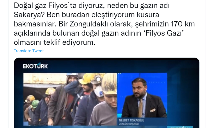 KARADENİZ’DE BULUNAN GAZIN ADI FİLYOS OLSUN
